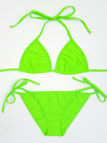Neon Green Full Bikini